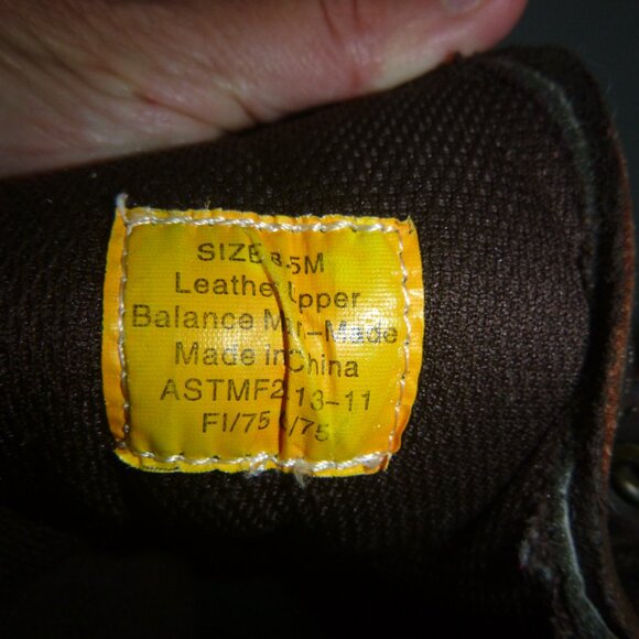 Women's Safety Girl Work Boots - Size 8.5 - Picture 5 of 6